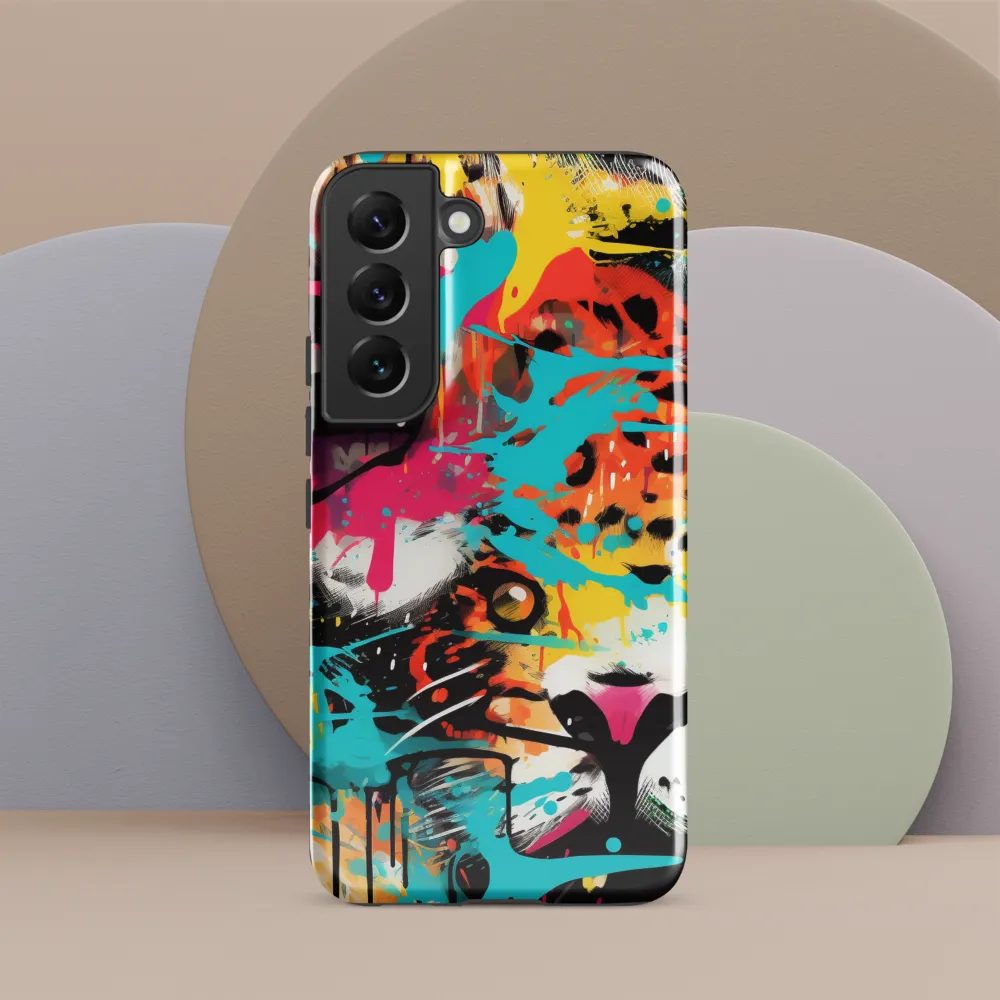 Fierce Fusion: Tiger and Lion in Graffiti