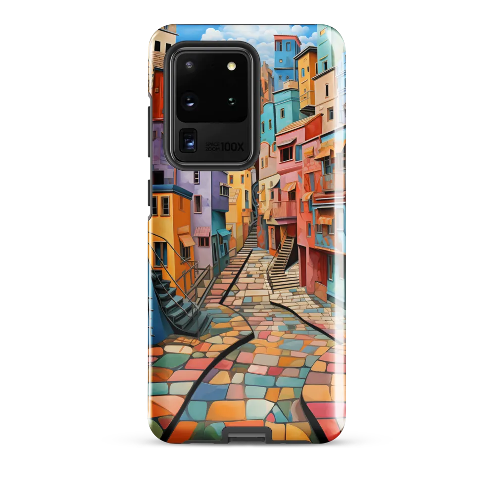 Vibrant Cityscape: A Kaleidoscope of Colors