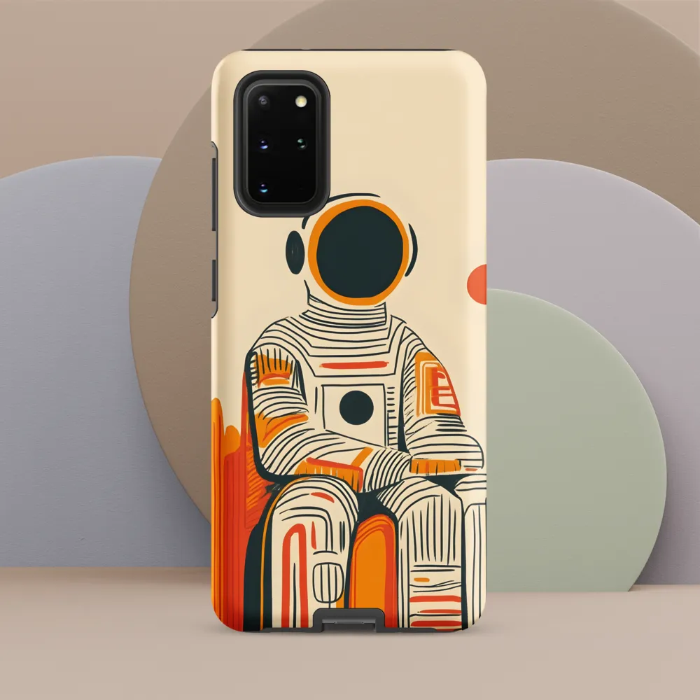 Contemplation of the Stars | Phone Case |  S20 Plus | Tough Case | Matte
