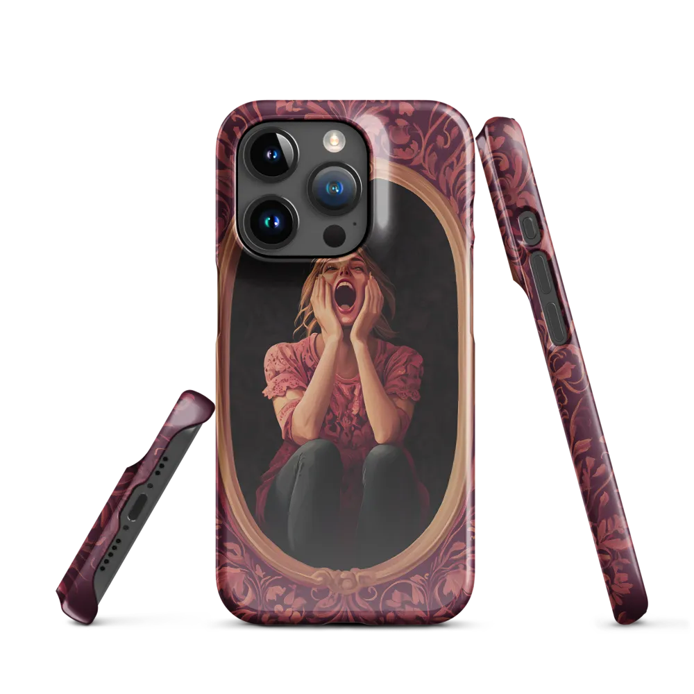Portrait of Anguish | Phone Case |  15 Pro | Snap Case | Glossy
