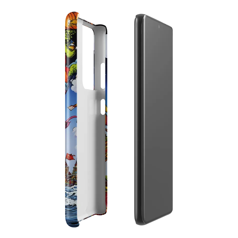 Voyage of Whimsy: A Surreal Sailor's Dream | Phone Case |  S21 Ultra | Snap Case | Glossy