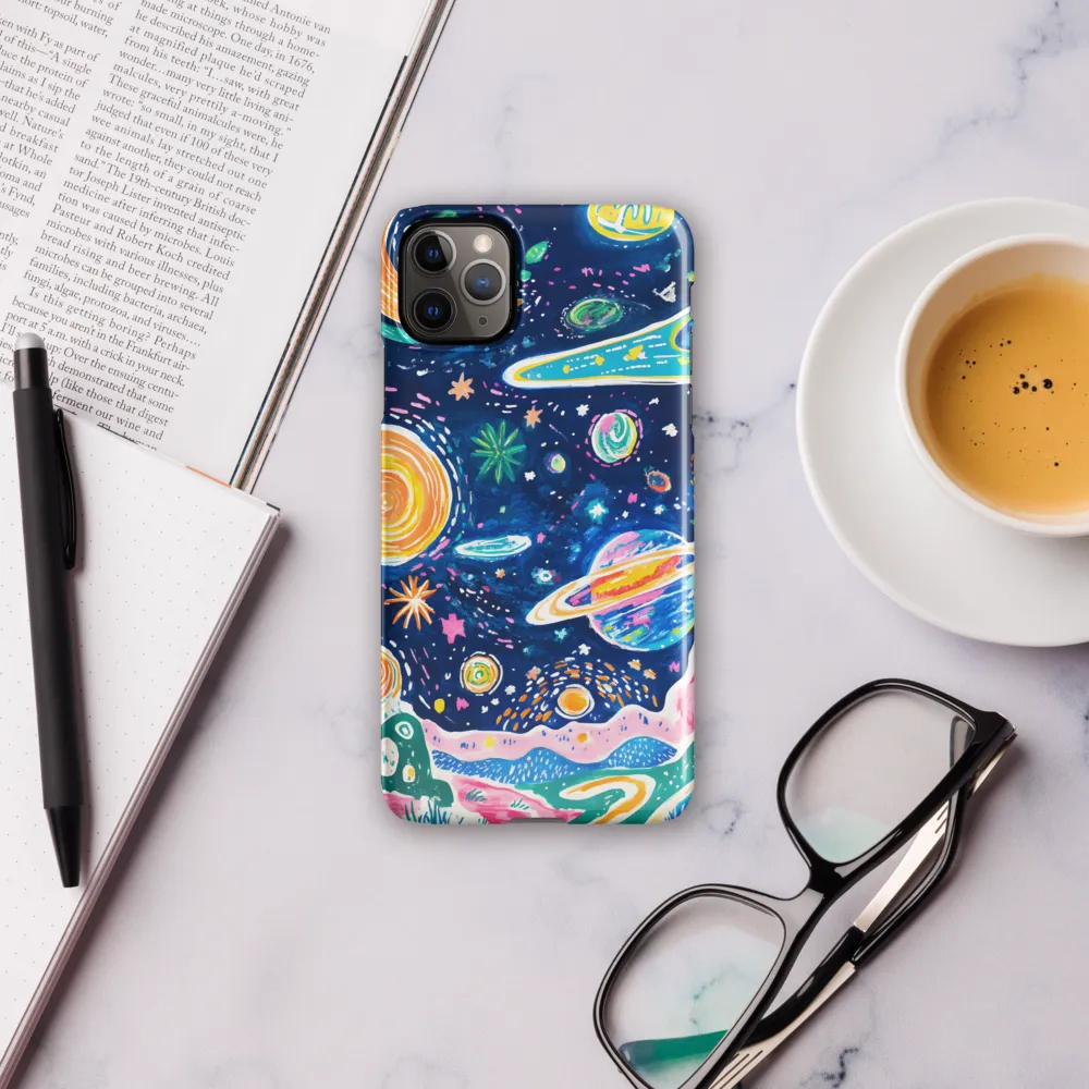 Whimsical Cosmic Landscape | Phone Case |  11 Pro Max | Snap Case | Glossy