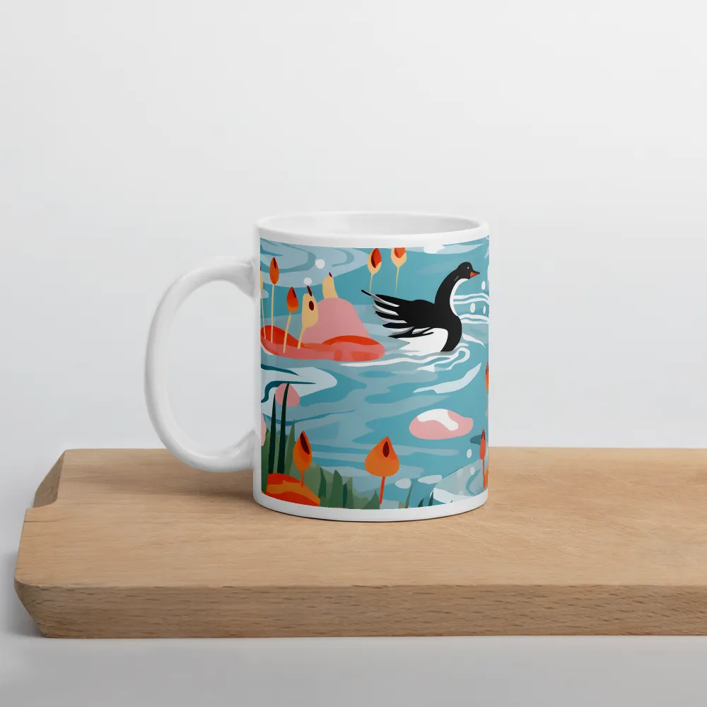 Serenity in Aquatic Harmony | Mugs | Multiple Sizes & Colors