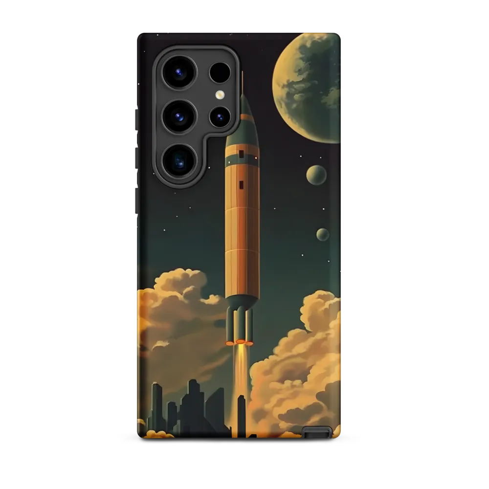 Journey Through the Cosmic Frontier | Phone Case |  S24 Ultra | Tough Case | Matte