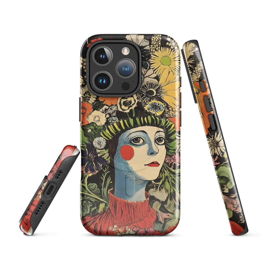 Floral Whimsy: A Portrait of Nature's Embrace