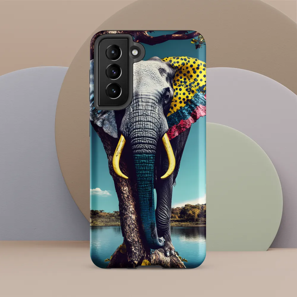 Playful Elegance: The Surreal Elephant