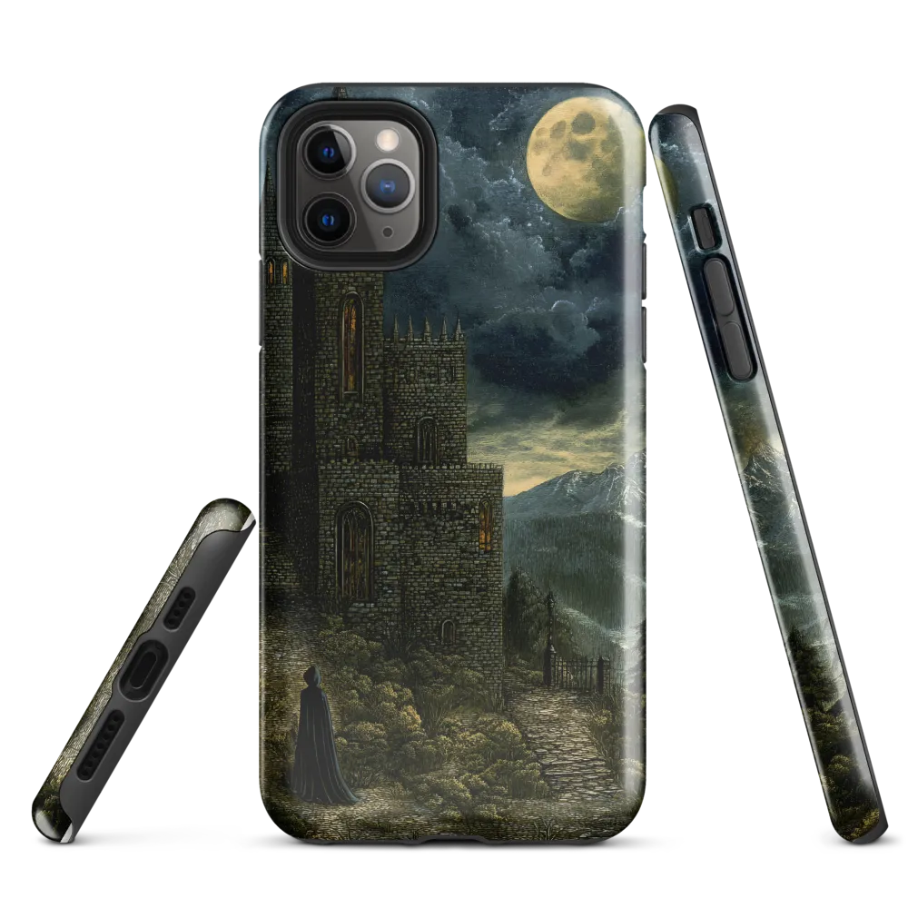 Whispers of the Moonlit Castle | Phone Case |  11 Pro Max | Tough Case | Glossy