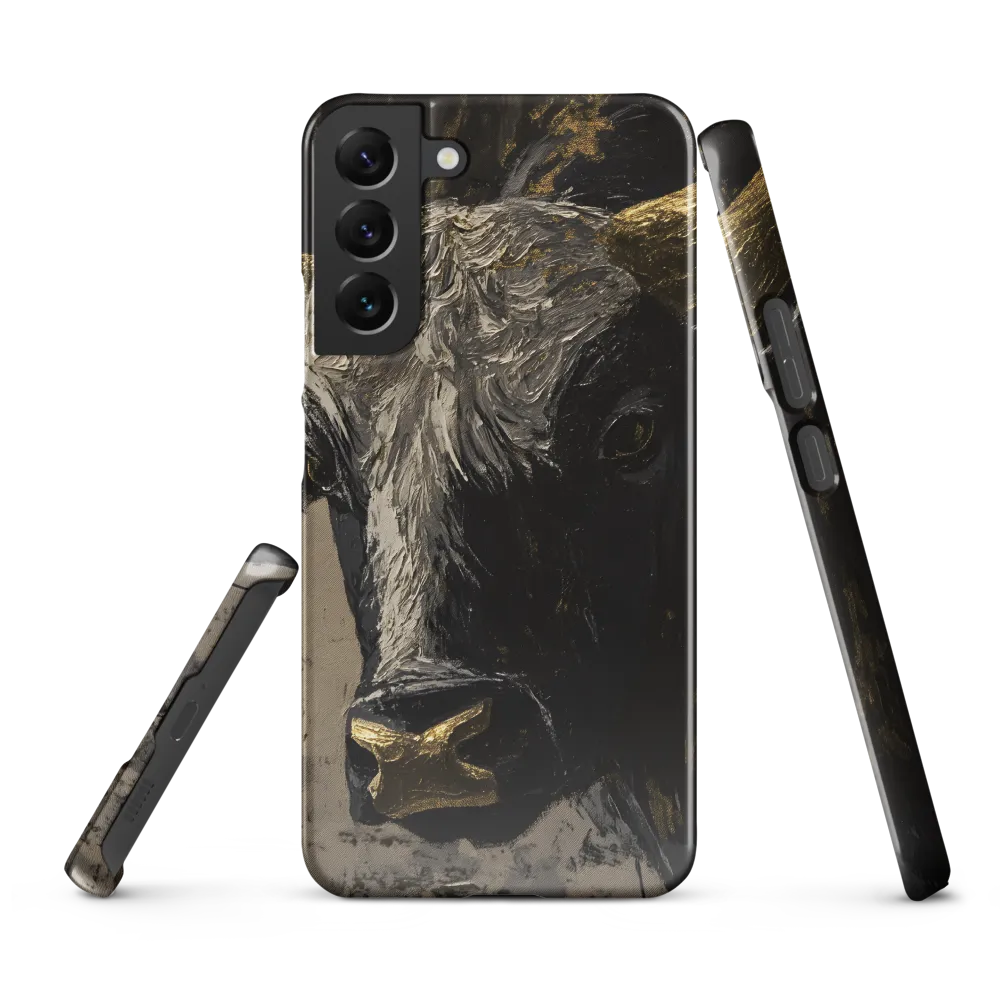 Majestic Bull: The Power in Black and Gold