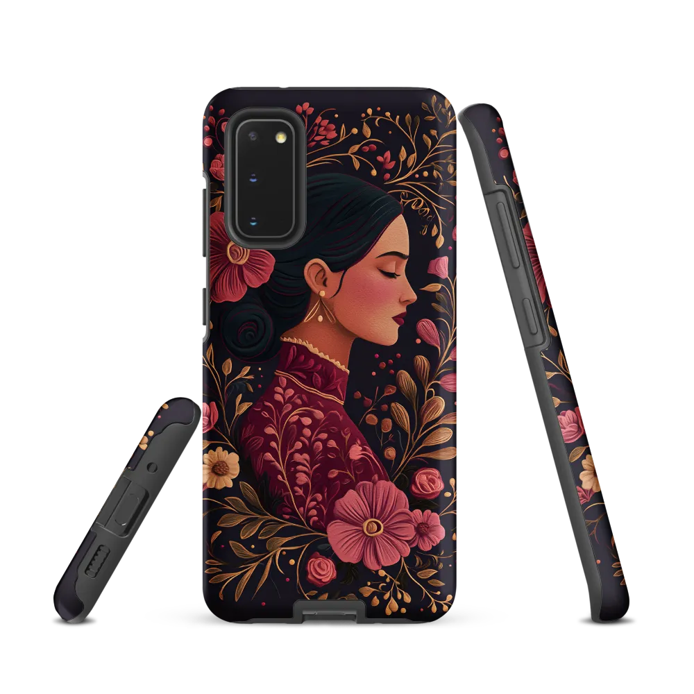 Portrait of Serenity | Phone Case |  S20 | Tough Case | Matte