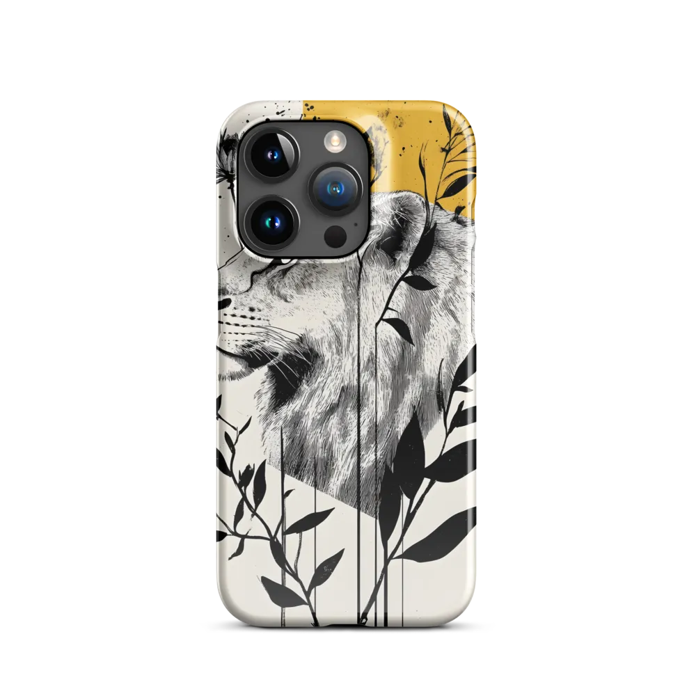 Regal Serenity: The Lion and Flora