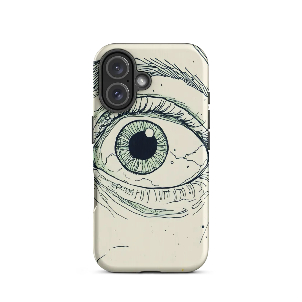 Observant Gaze | Phone Case |  16 | Tough Case | Matte