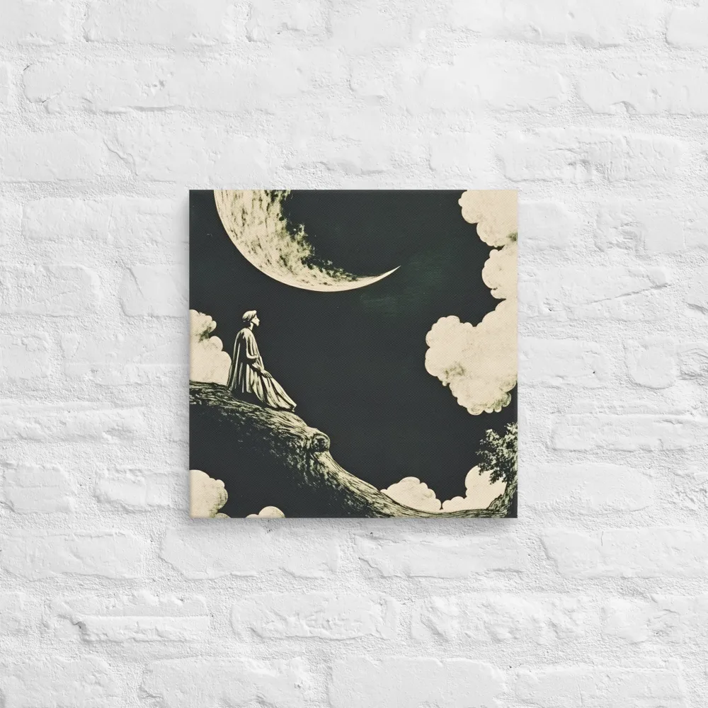 Whispers of the Moon | Canvas | 16″×16″