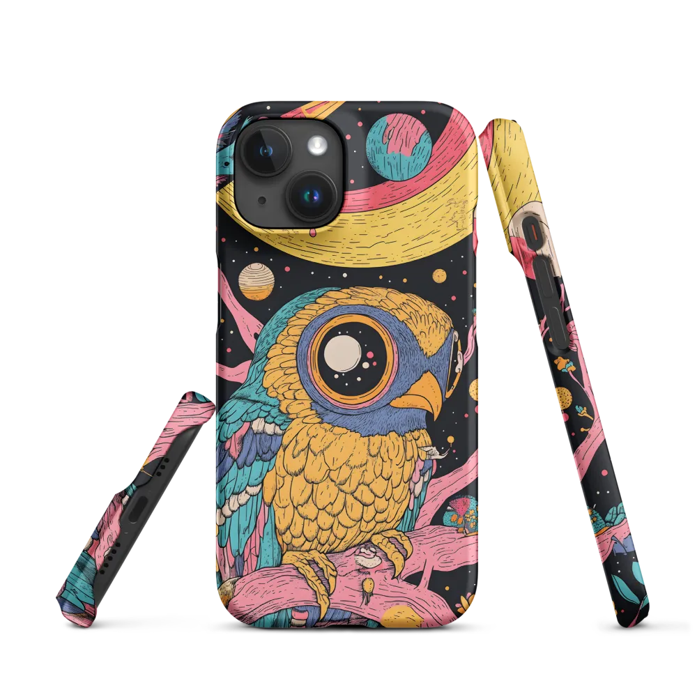 Whimsical Cosmic Owl | Phone Case |  15 | Snap Case | Matte