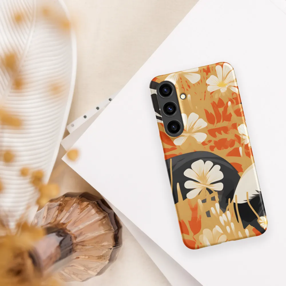 Whimsical Badgers in Bloom