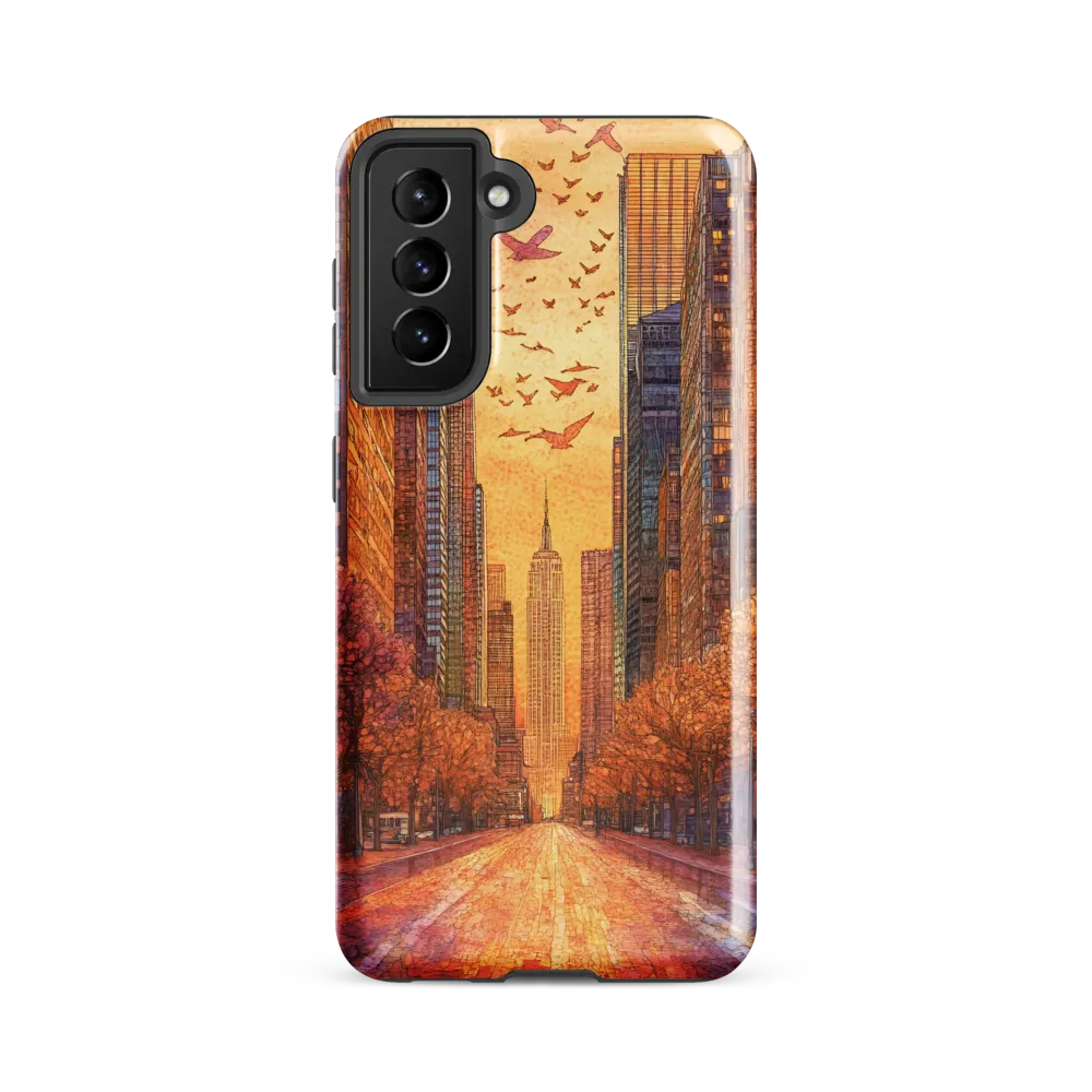 Urban Serenity at Dusk