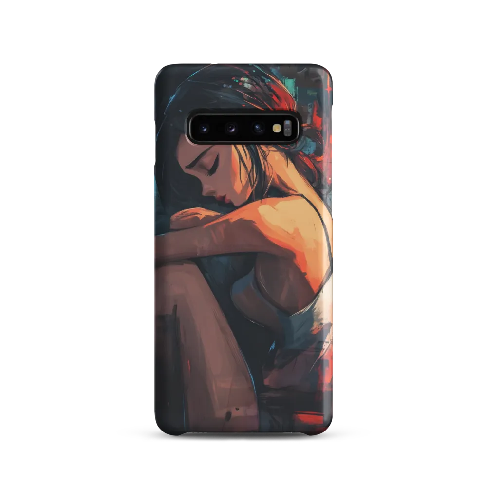 Contemplation in Color | Phone Case |  S10 | Snap Case | Matte