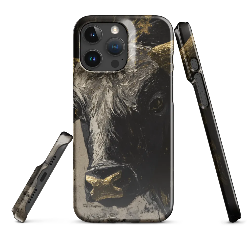 Majestic Bull: The Power in Black and Gold