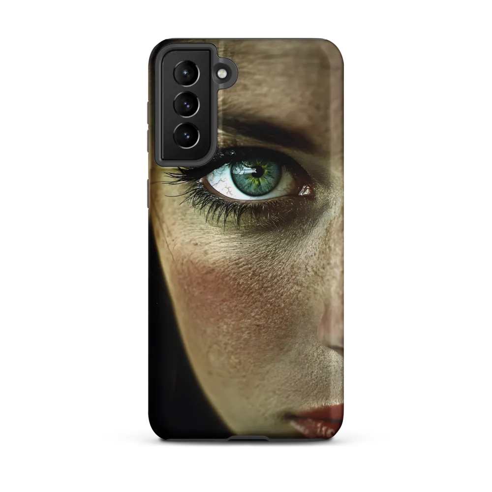 Eye of Intensity | Phone Case |  S21 Plus | Tough Case | Matte