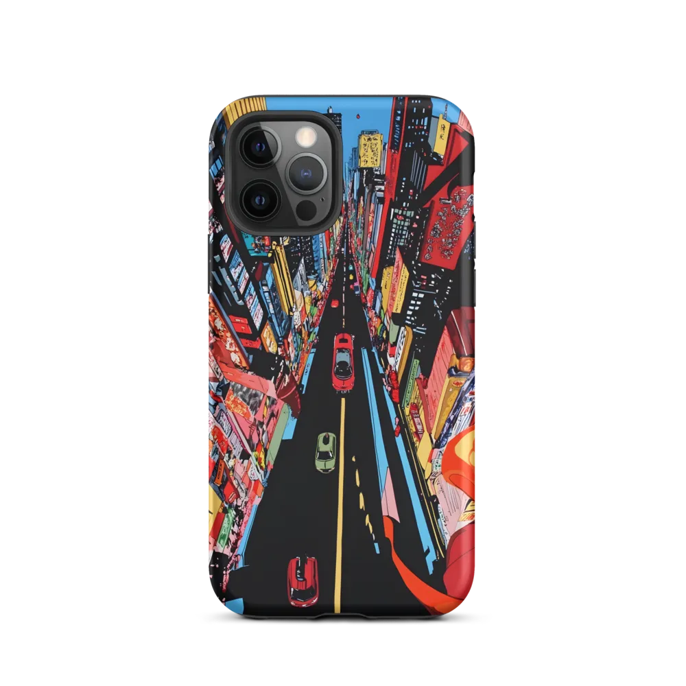 Urban Symphony: A Bird's-Eye View of Life | Phone Case |  12 Pro | Tough Case | Matte