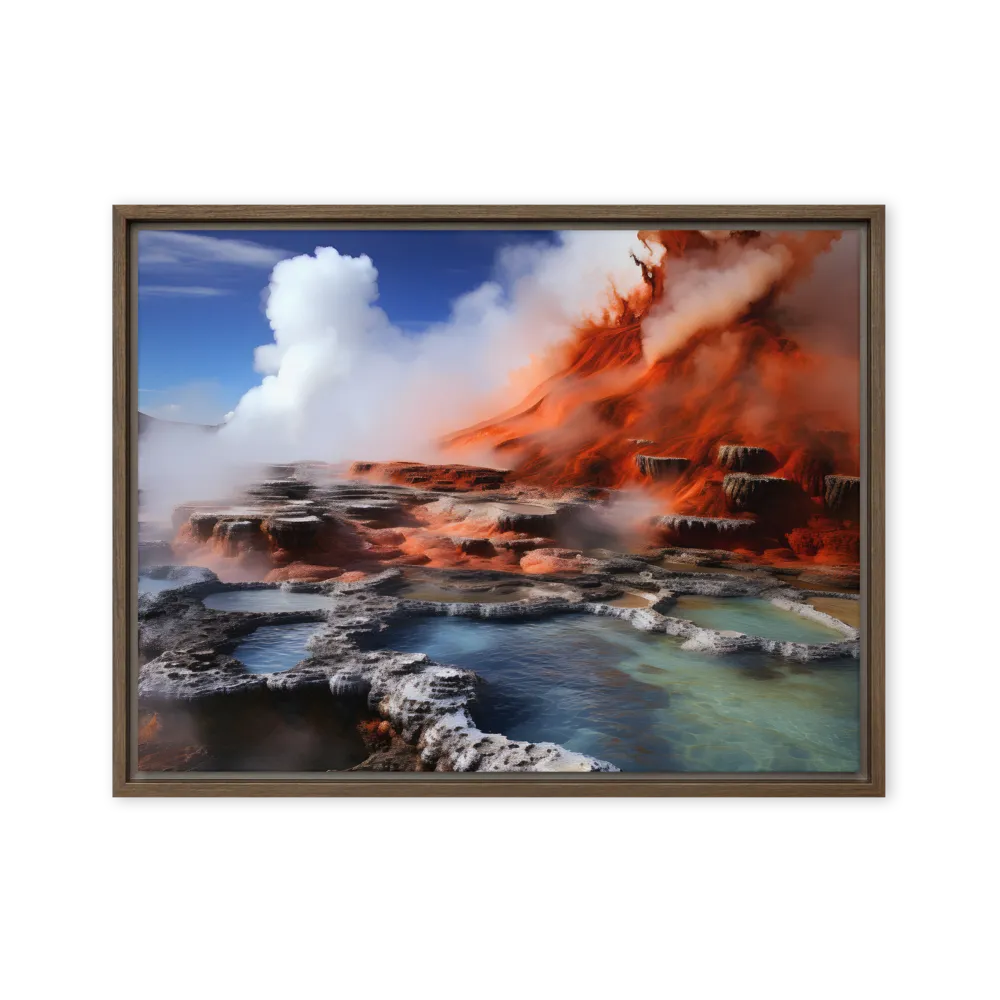 Nature's Fury: The Volcano's Expression