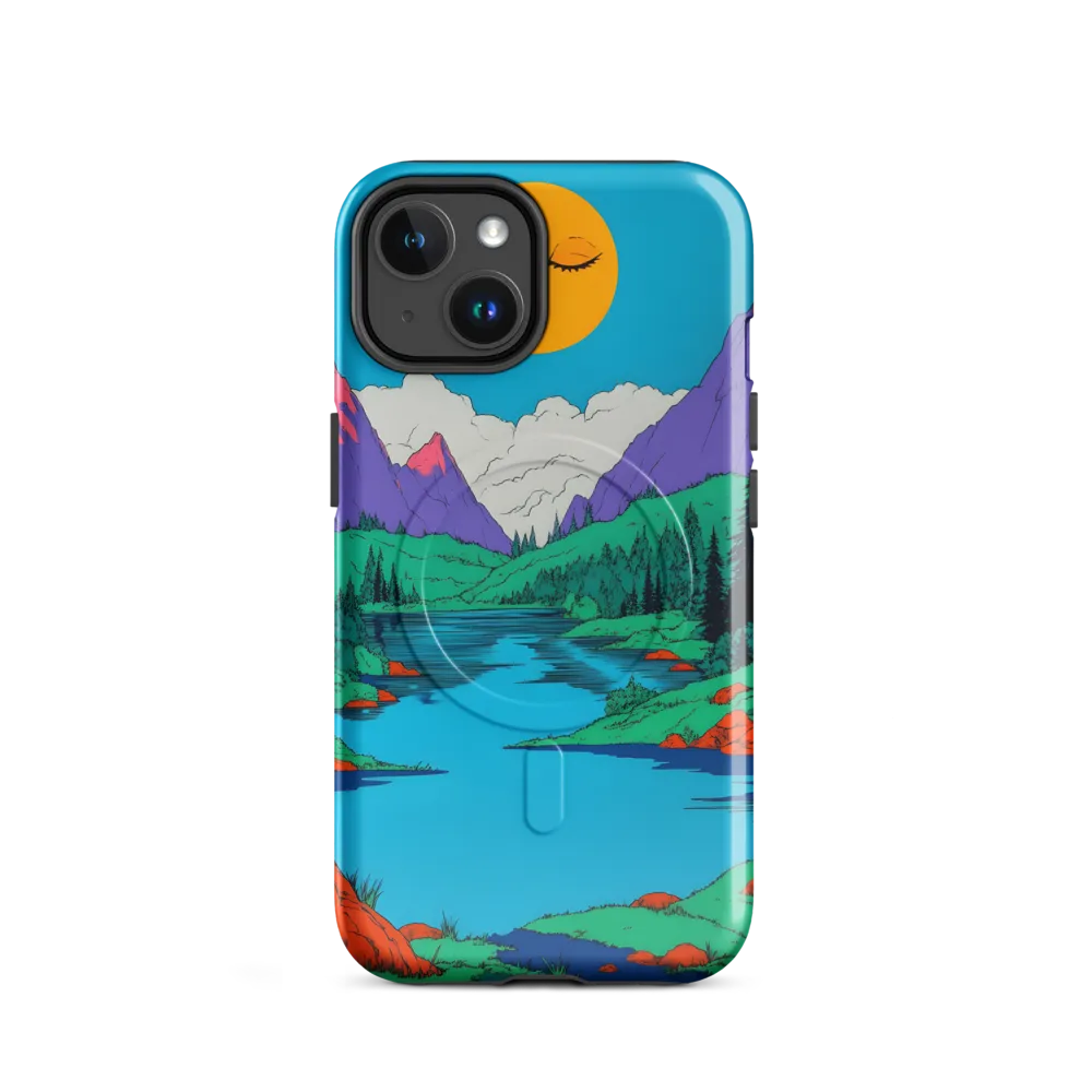 Whimsical Serenity in Vibrant Colors