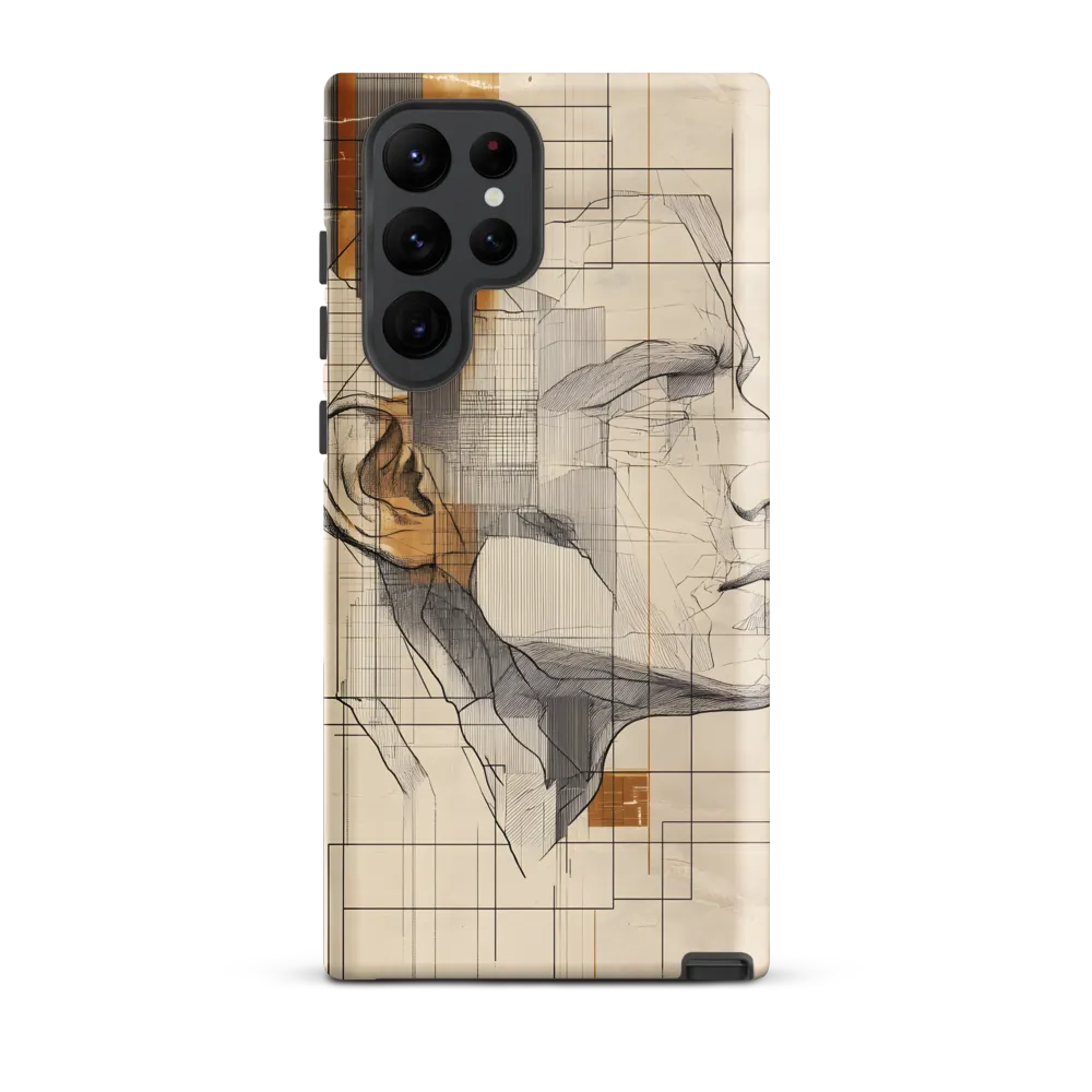 Geometric Reverie | Phone Case |  S22 Ultra | Tough Case | Matte
