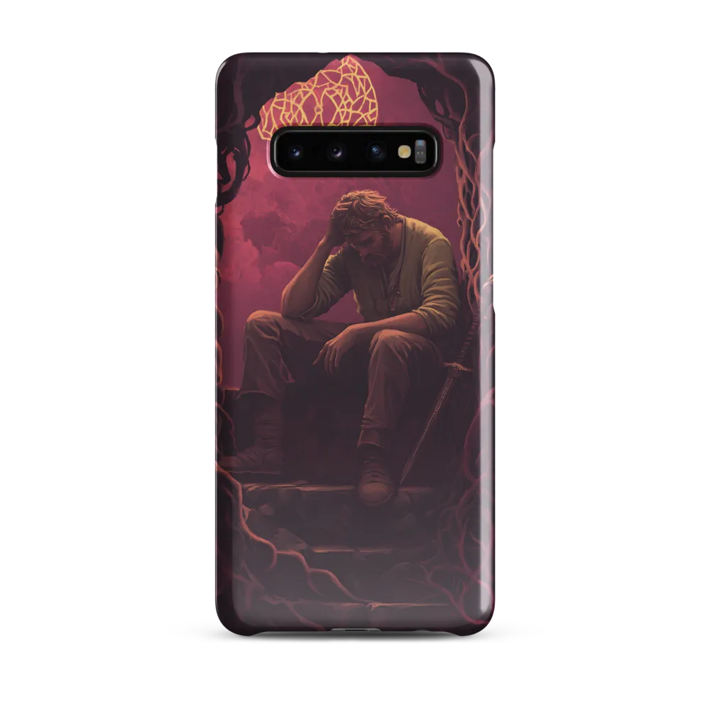 In the Depths of Contemplation | Phone Case |  S10 Plus | Snap Case | Glossy