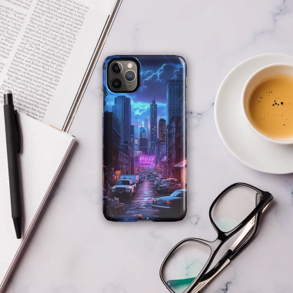 Urban Mystique: A Cyberpunk Night | Phone Case |  11 Pro Max | Snap Case | Glossy