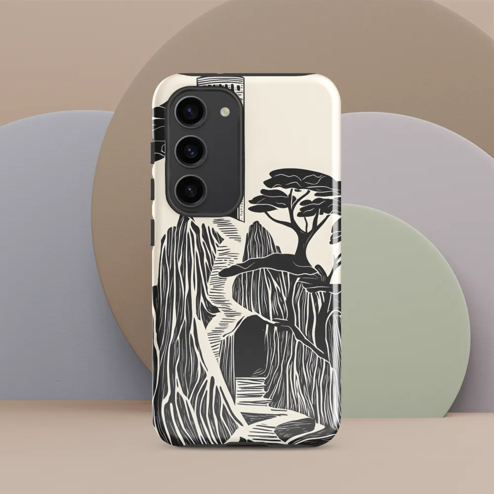 Echoes of a Mystical Tower | Phone Case |  S23 | Tough Case | Glossy