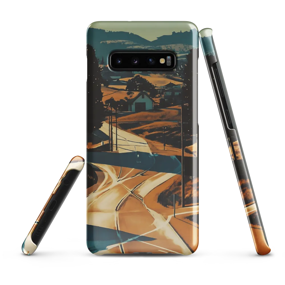 The Journey Through Dreamy Landscapes | Phone Case |  S10 Plus | Snap Case | Glossy