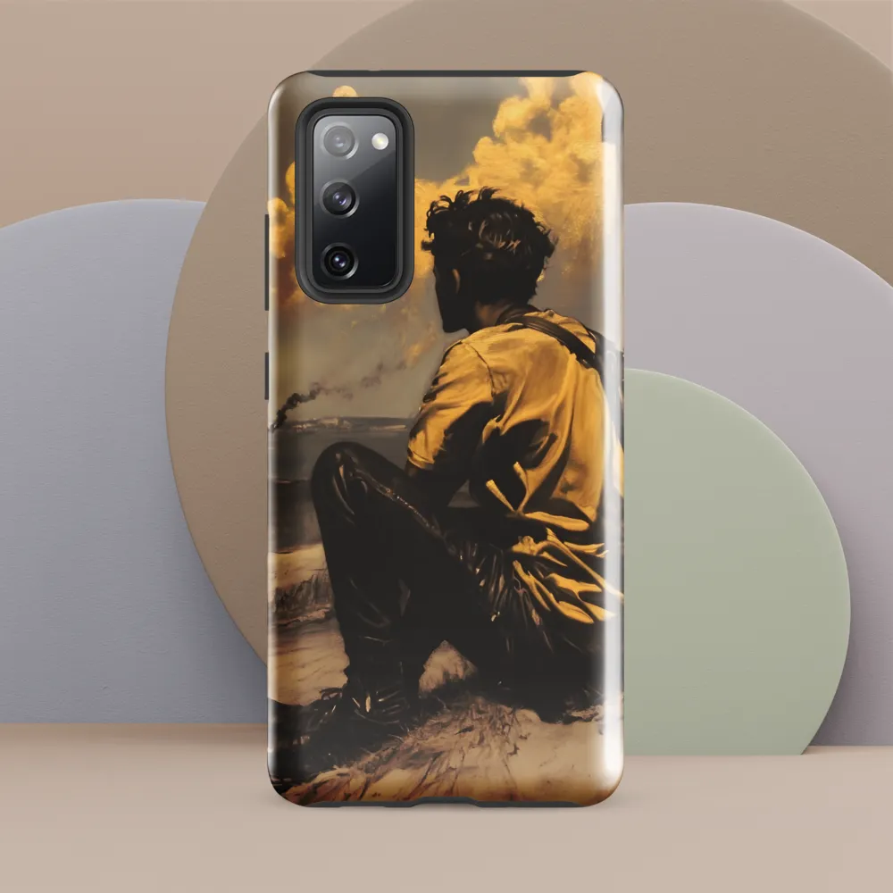 Reflections by the Shore | Phone Case |  S20 FE | Tough Case | Glossy