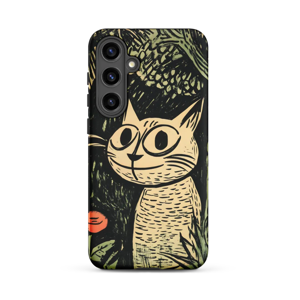 Whimsical Cat in the Forest