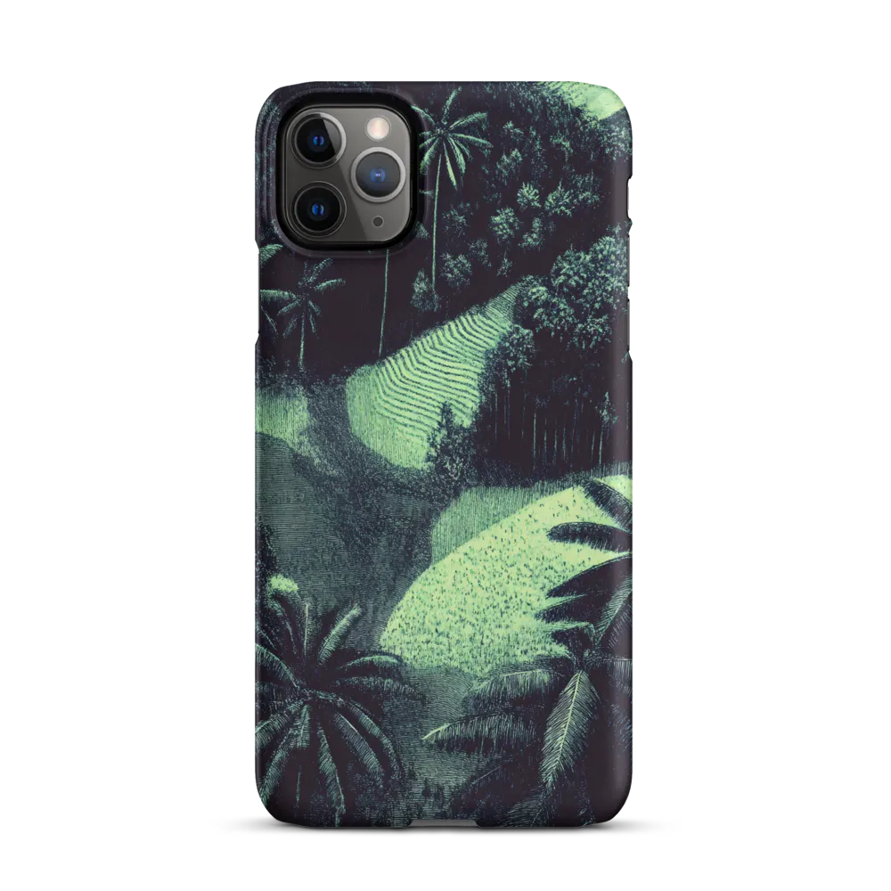 Harmony in Green: A Surreal Landscape