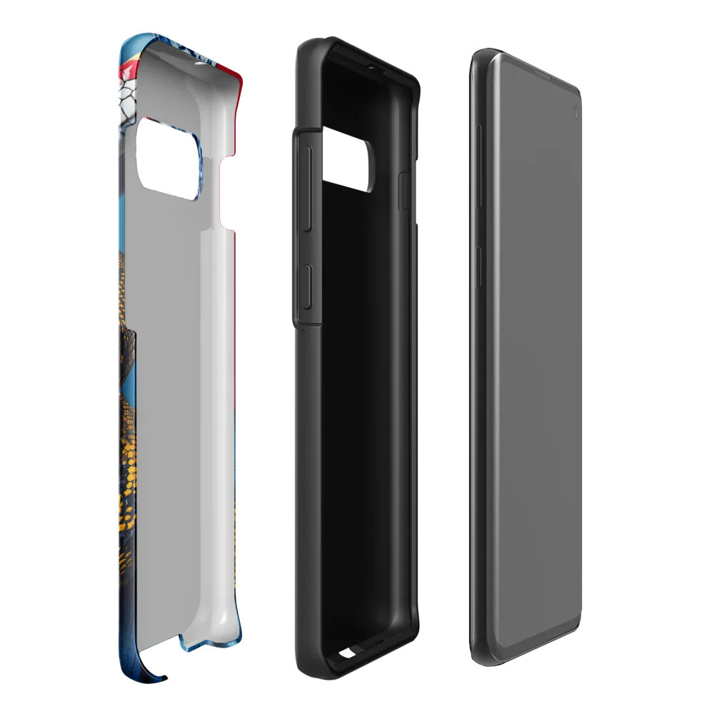 Hybrid of Reptilian Elegance | Phone Case |  S10 Plus | Tough Case | Glossy