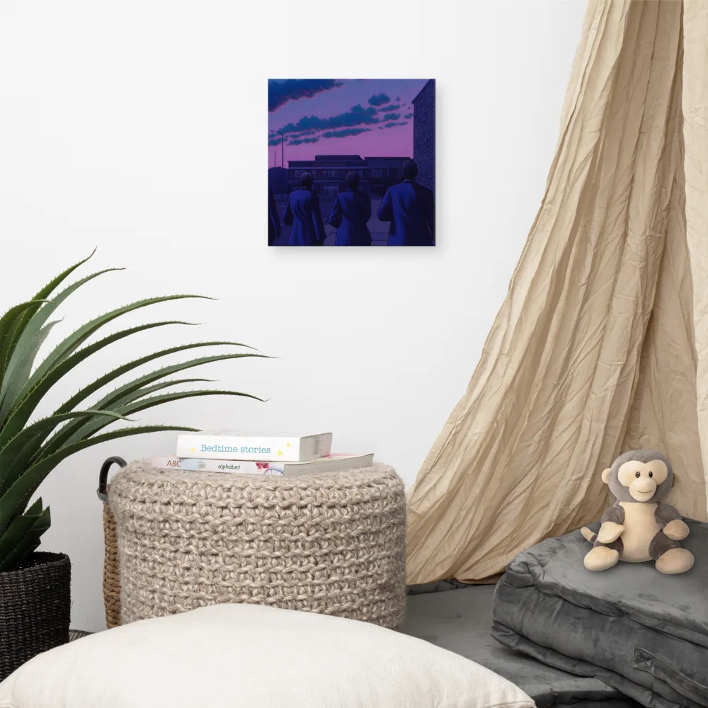 The Twilight Stroll | Canvas | 12″×12″
