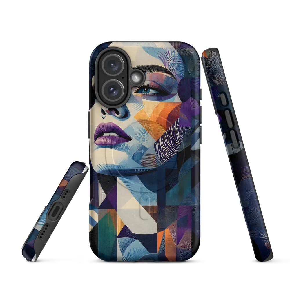 Fragmented Mystery: A Modern Portrait