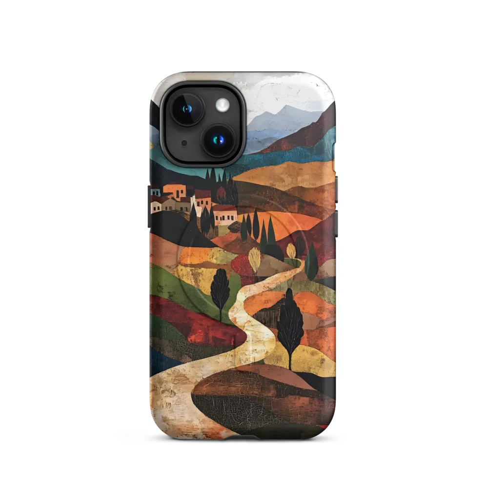 Harmony in Colorful Hills | Phone Case |  15 | MagSafe® Tough Case | Matte