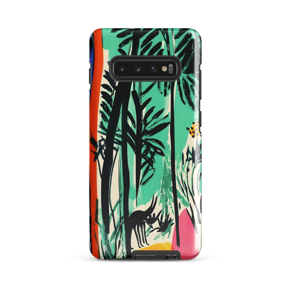 Whispers of the Jungle | Phone Case |  S10 Plus | Tough Case | Glossy