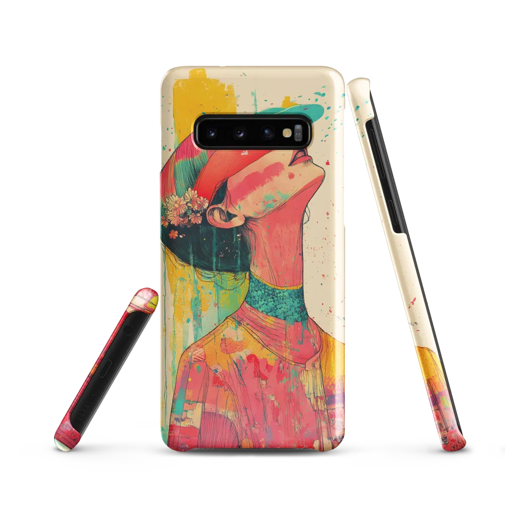 Veil of Serenity | Phone Case |  S10 | Snap Case | Glossy