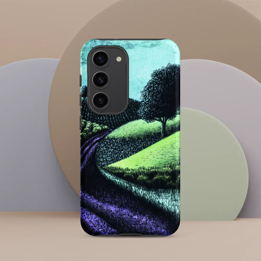Winding Serenity: A Modern Landscape