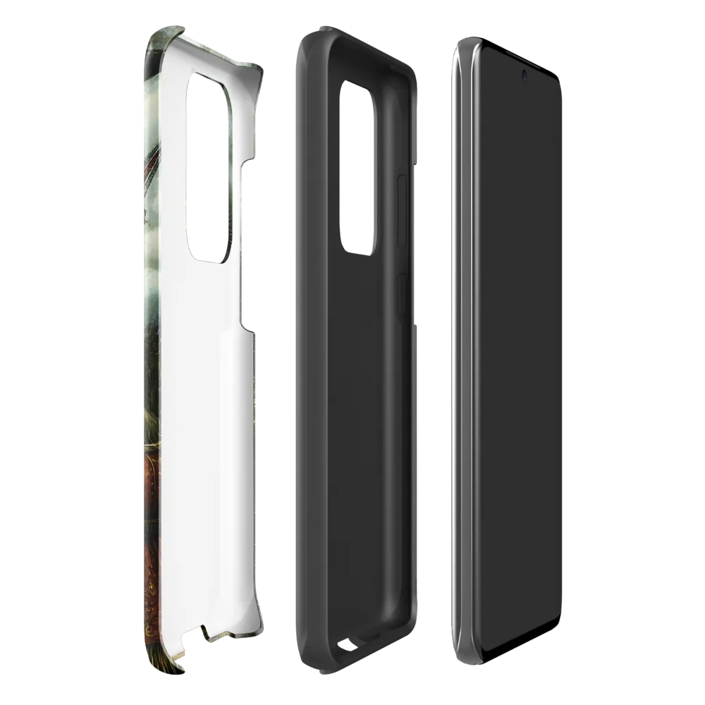 The Confrontation: Dragon vs. Wizard | Phone Case |  S20 Ultra | Tough Case | Glossy
