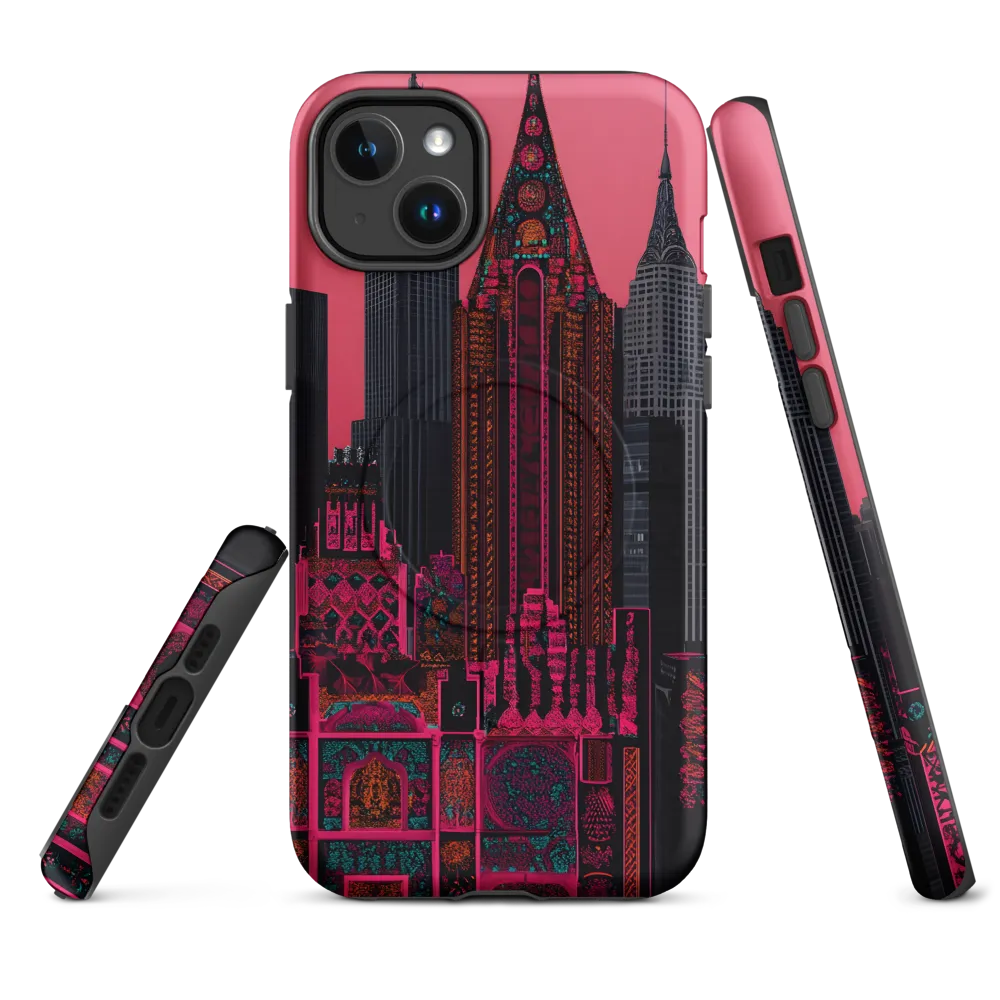 Urban Vibrance: A Digital Exploration of Skyscrapers