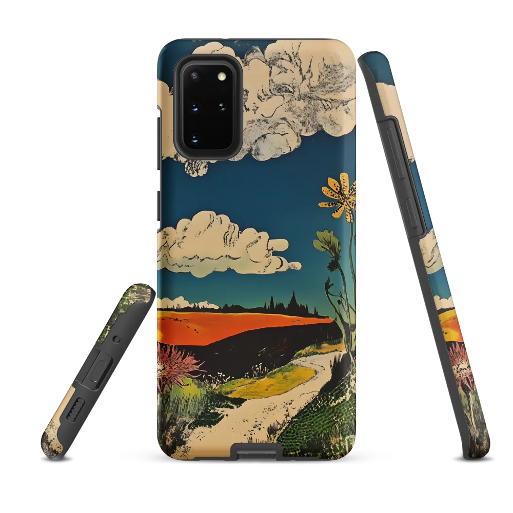 Surreal Blooming Landscape