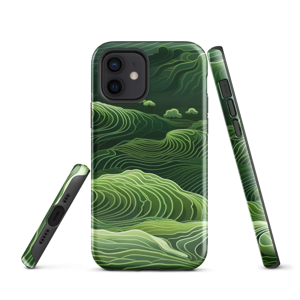 Whispers of Green Hills | Phone Case |  12 | Tough Case | Glossy