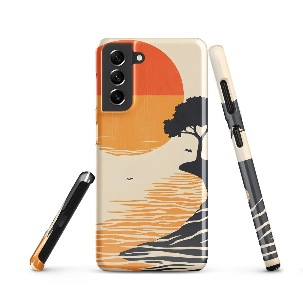 Serene Sunset | Phone Case |  S21 | Snap Case | Glossy