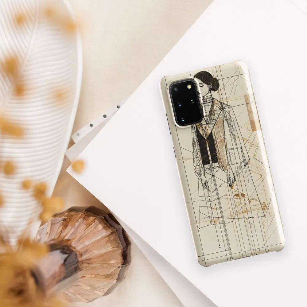 Elegance in Lines | Phone Case |  S20 Plus | Snap Case | Glossy