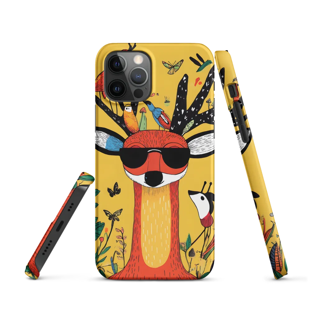 Playful Deer with Sunglasses