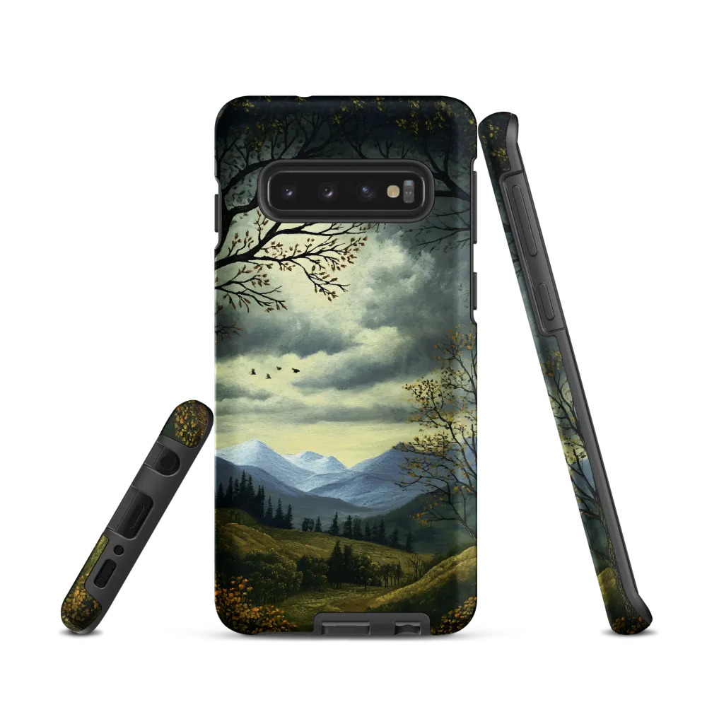 Nature's Embrace: A Tranquil Mountain Landscape