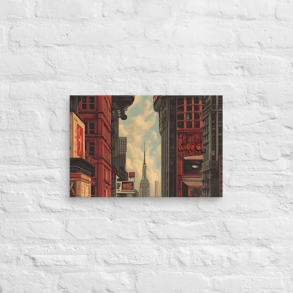 A Glimpse of Tomorrow: Urban Ambition | Canvas | 12″×18″