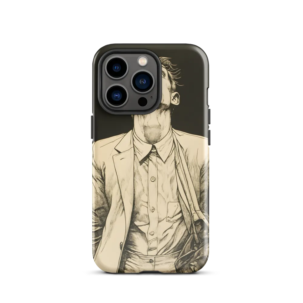 Desperate Gaze | Phone Case |  13 Pro | Tough Case | Glossy